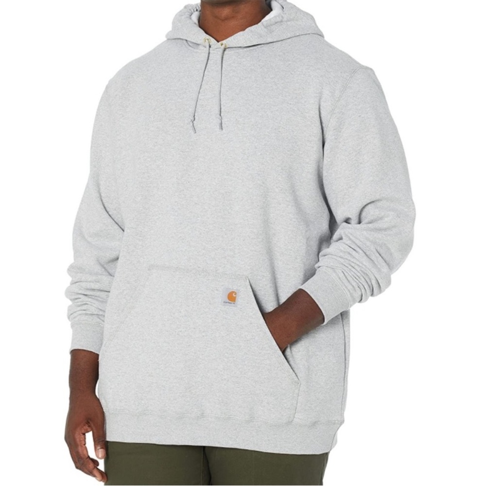 Carhartt Loose Relaxed Fit Midweight Hoodie Heather Grey 2X